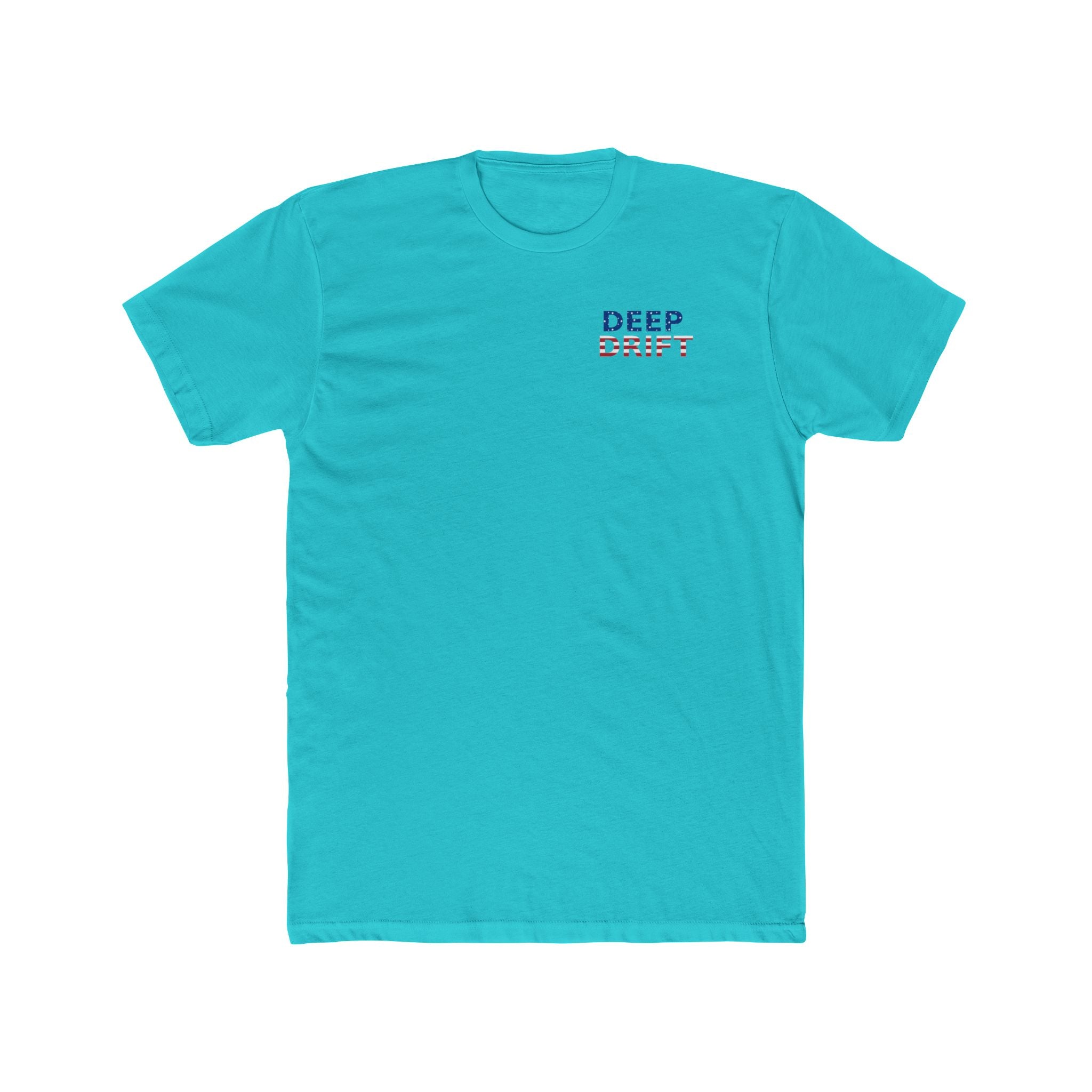 USA Deep Drift Marlin Tee — Patriotic Hooked Horizon Co. Fishing T-Shirt