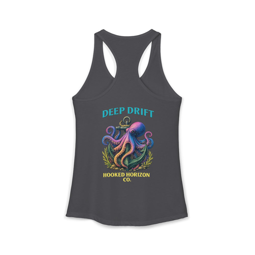 Rainbow Octopus Deep Drift– Hooked Horizon Co. Gifts for Ocean Lovers, Nautical Fashion, Everyday Comfort, Perfect Gift for Her