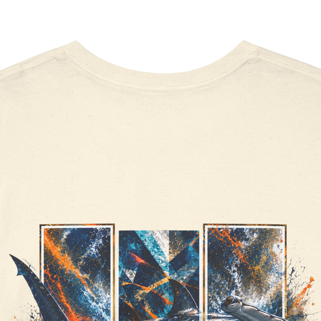 Hammer Head Hooked Horizon Co Tee—Ocean Graphic Tee — "Beloved" Ray Design