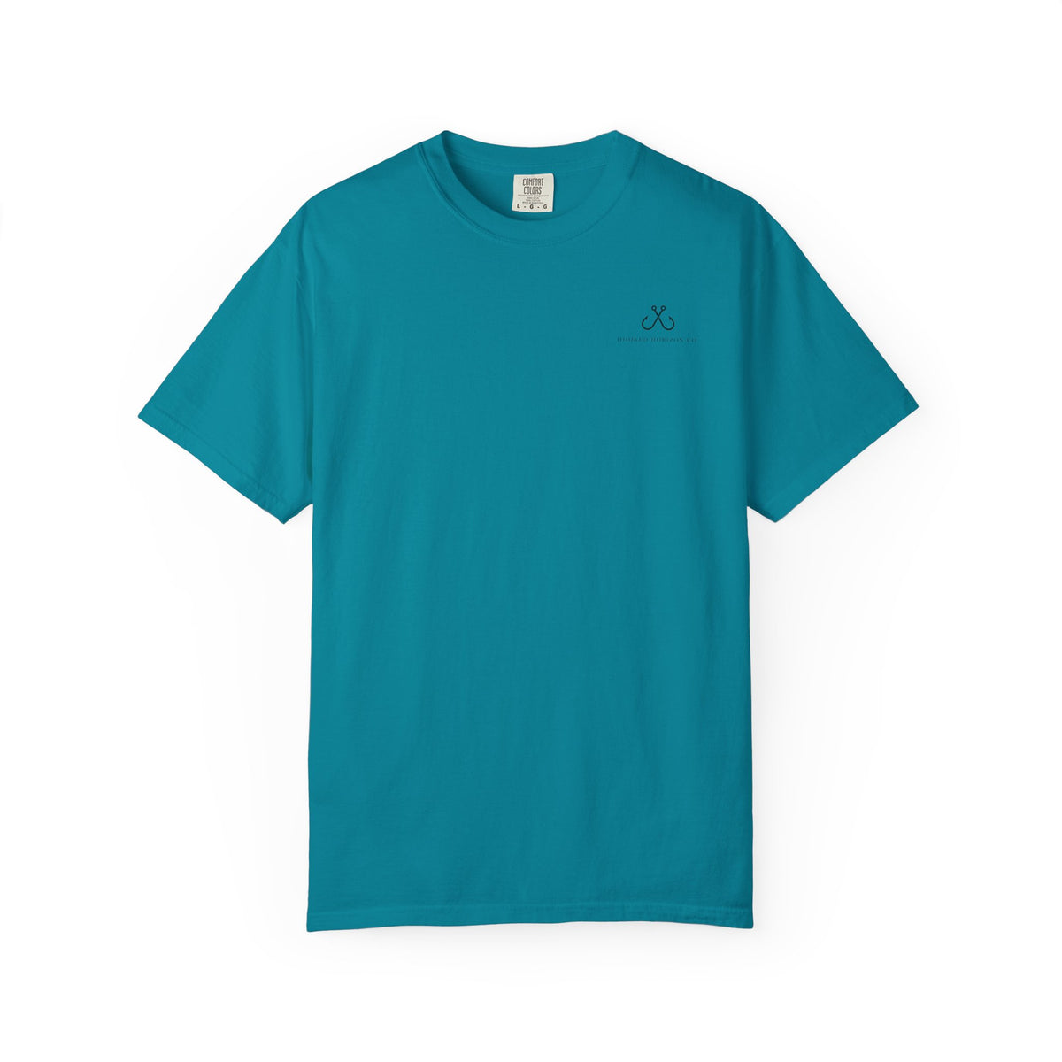 Shark Tee — "Deep Drift on the Water" Fishing Graphicishing Tee for Angler Lovers, Shark Lovers, Ocean Tee