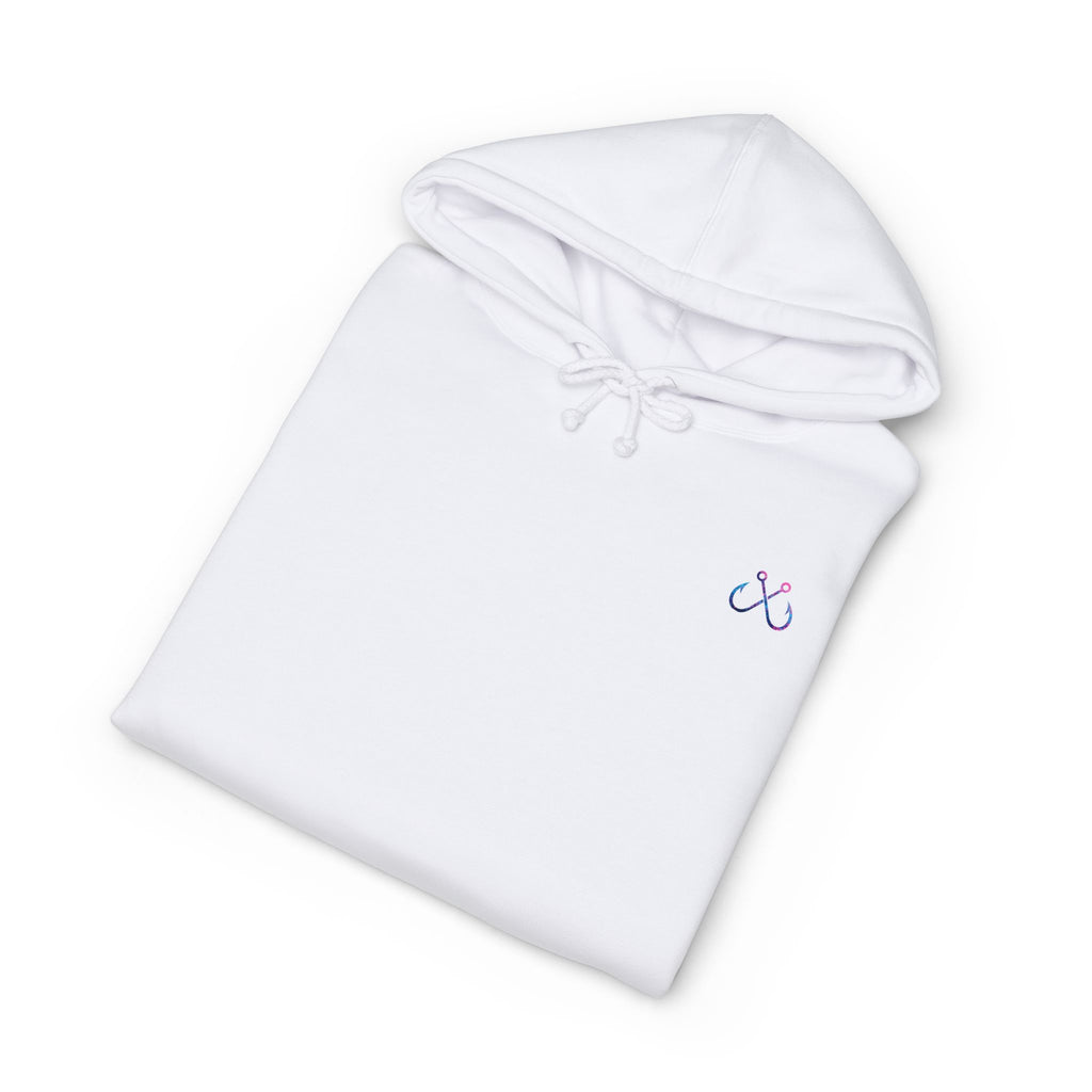 Octopus Hoodie Hooked Horizon Co. — Fishing Back Graphic Hoodie, Multiple Color Variations