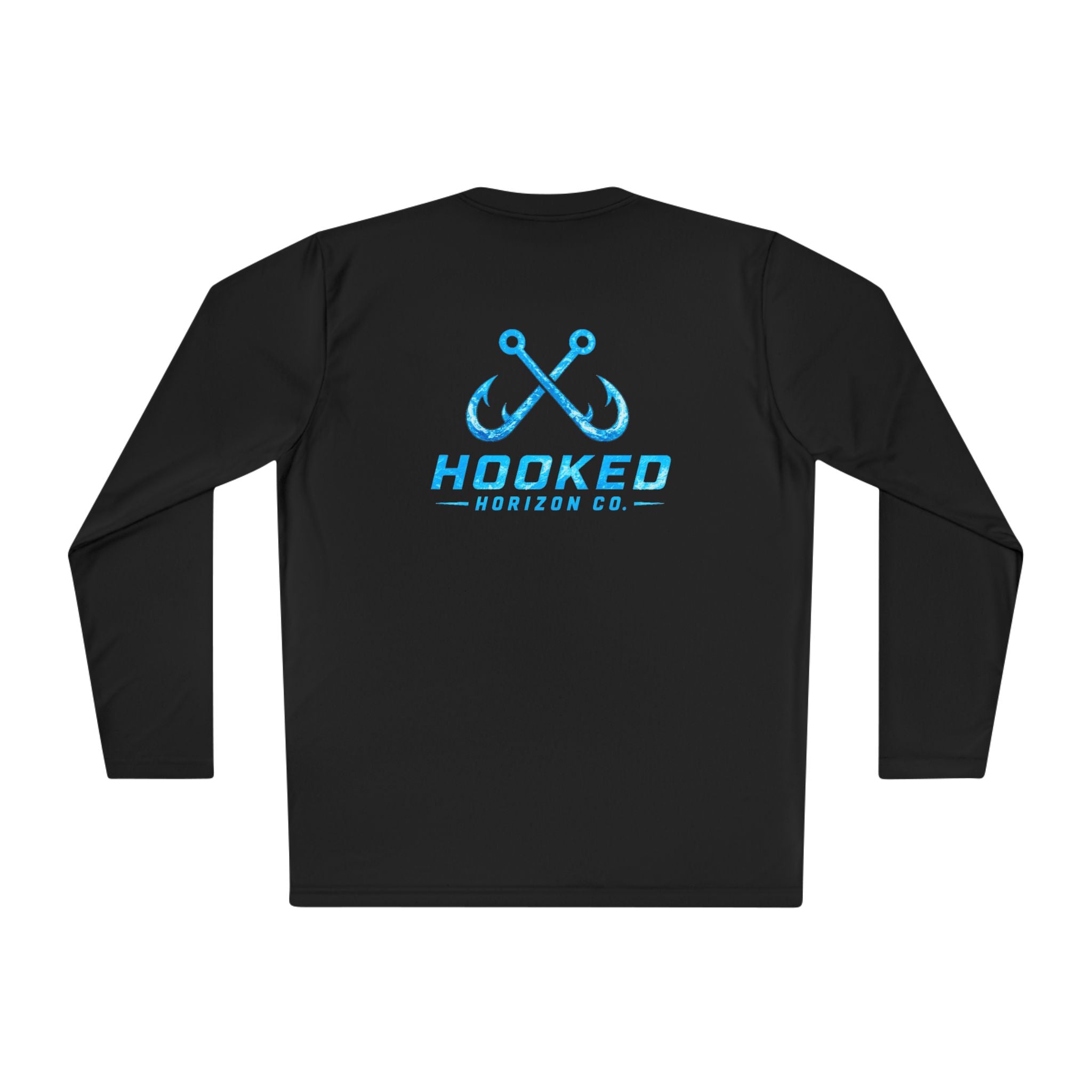 Moisture Wicking Classic Logo Tee—Horizon Co. Anchors Long Sleeve Tee — Lightweight Fishing Shirt