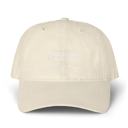 Chasing Legends Not Trends — Hooked Horizon Co. Women's Pigment-Dyed Cap with Fashion Undervisor (Embroidery), Multiple Color/ Lining Variations