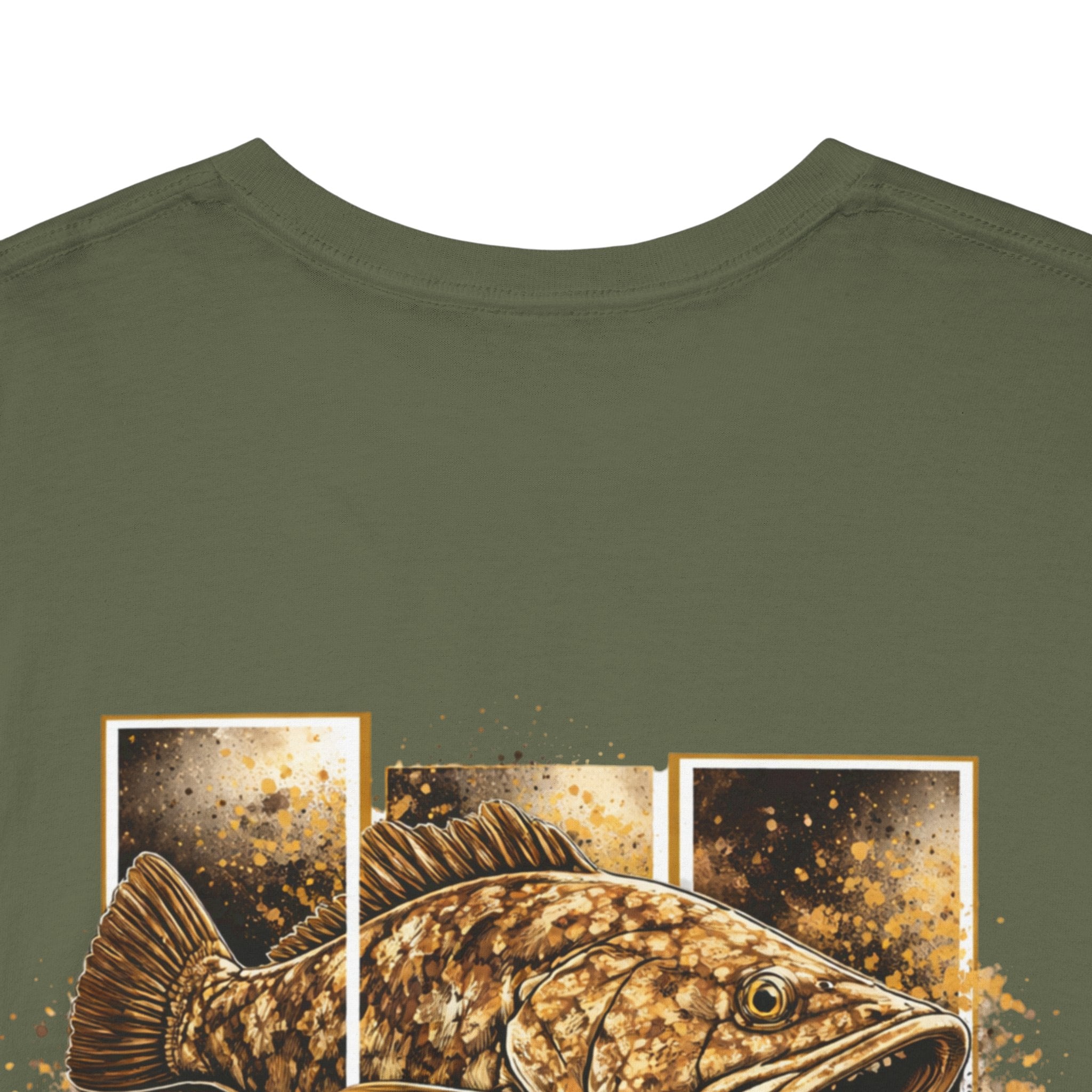 Grouper Hooked Horizon Co Tee—Ocean Graphic Tee — "Beloved" Ray Design