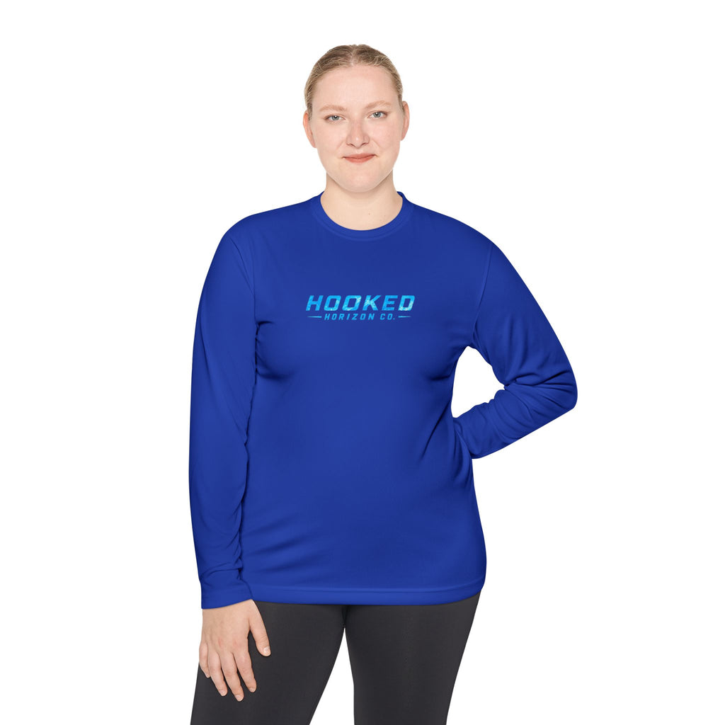 Moisture Wicking Classic Logo Tee—Horizon Co. Anchors Long Sleeve Tee — Lightweight Fishing Shirt