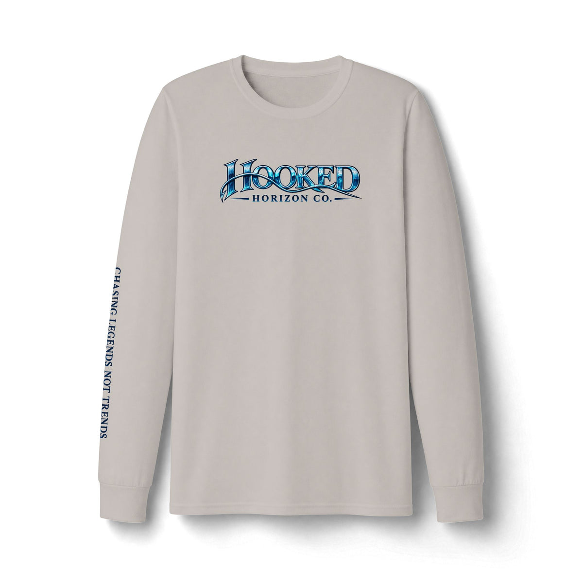 Fishing Boat Wave Dri-Power Long Sleeve T-Shirt