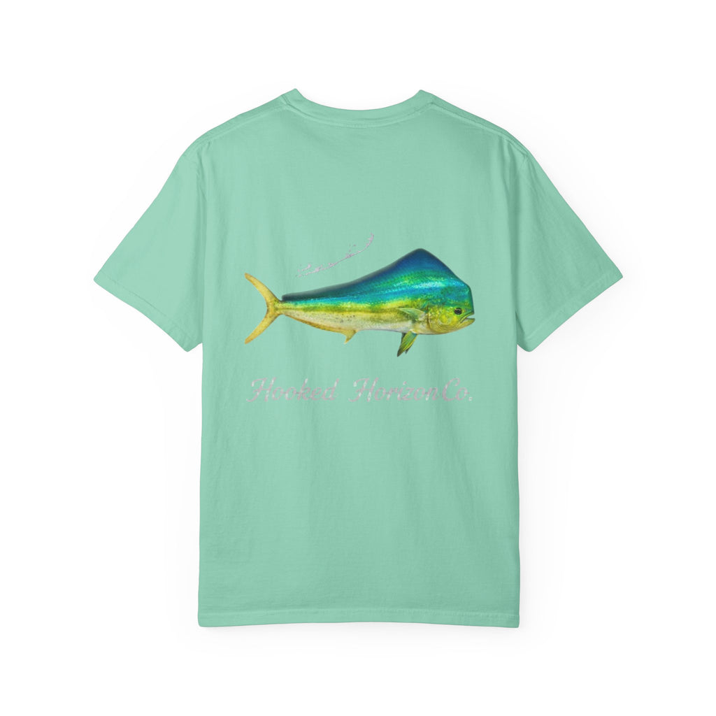 Mahi Mahi Deep Drift Fishing T-Shirt - Florida Keys Fishing Tee for Angler Lovers