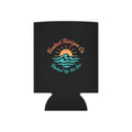 Sun & Wave Can Cooler Coozie — Hooked Horizon Co. Fishing Wave Koozie