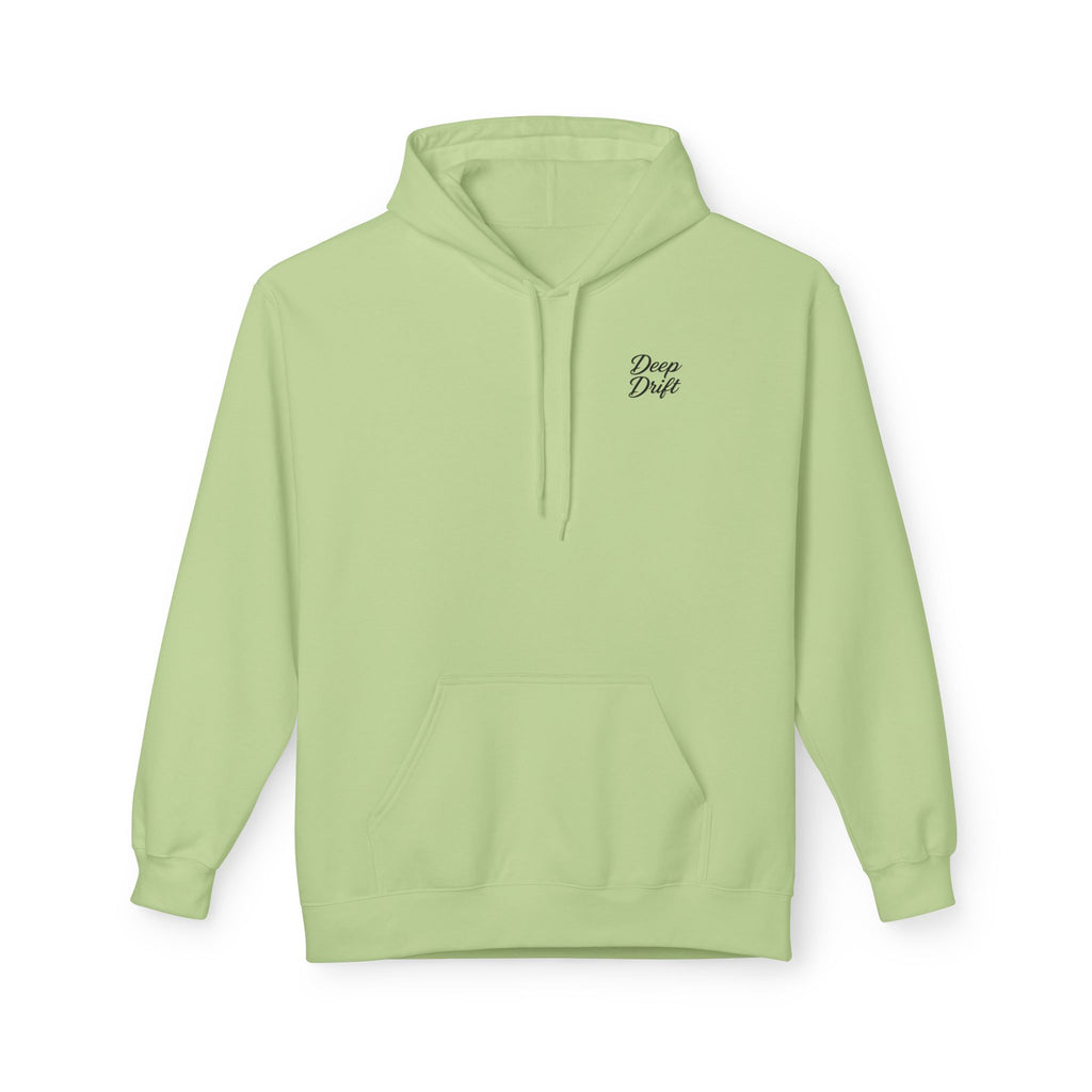Deep Drift Wave & Shark Fishing Hoodie — Hooked Horizon Co. Pullover, Multiple Color Variations