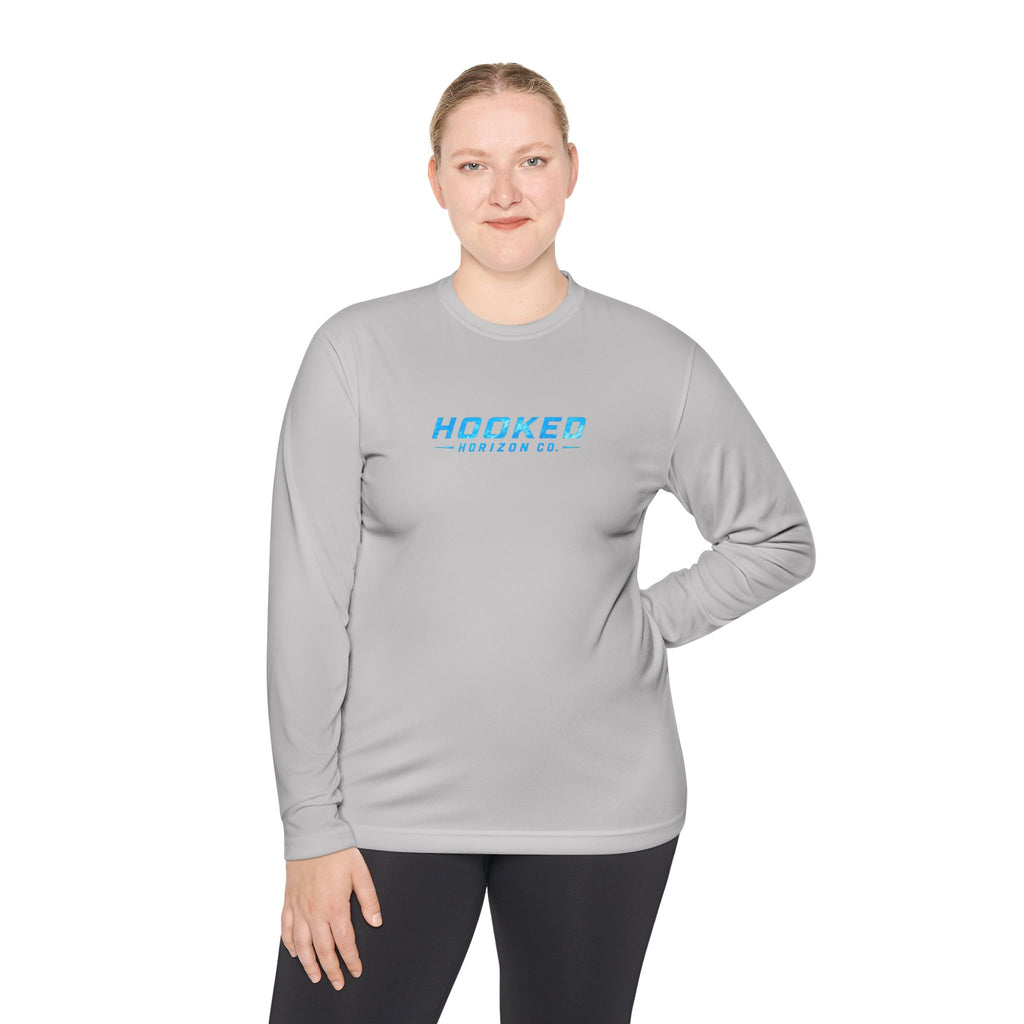 Moisture Wicking Classic Logo Tee—Horizon Co. Anchors Long Sleeve Tee — Lightweight Fishing Shirt