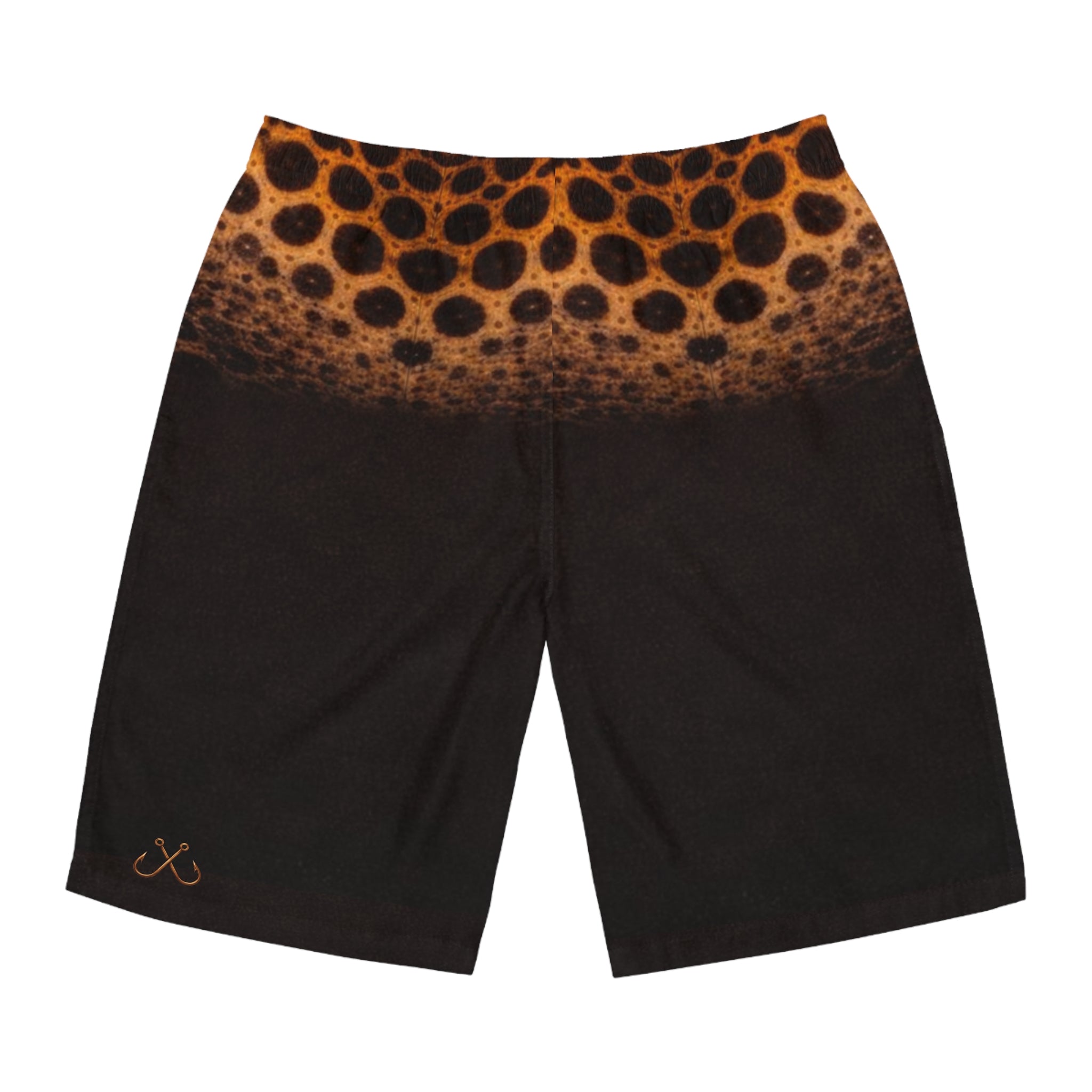 Leopard Shark Ocean-Inspired Board Shorts, Swimwear for Beach Days, Summer Vacations, Pool Parties, Surfing Attire, Water Sports