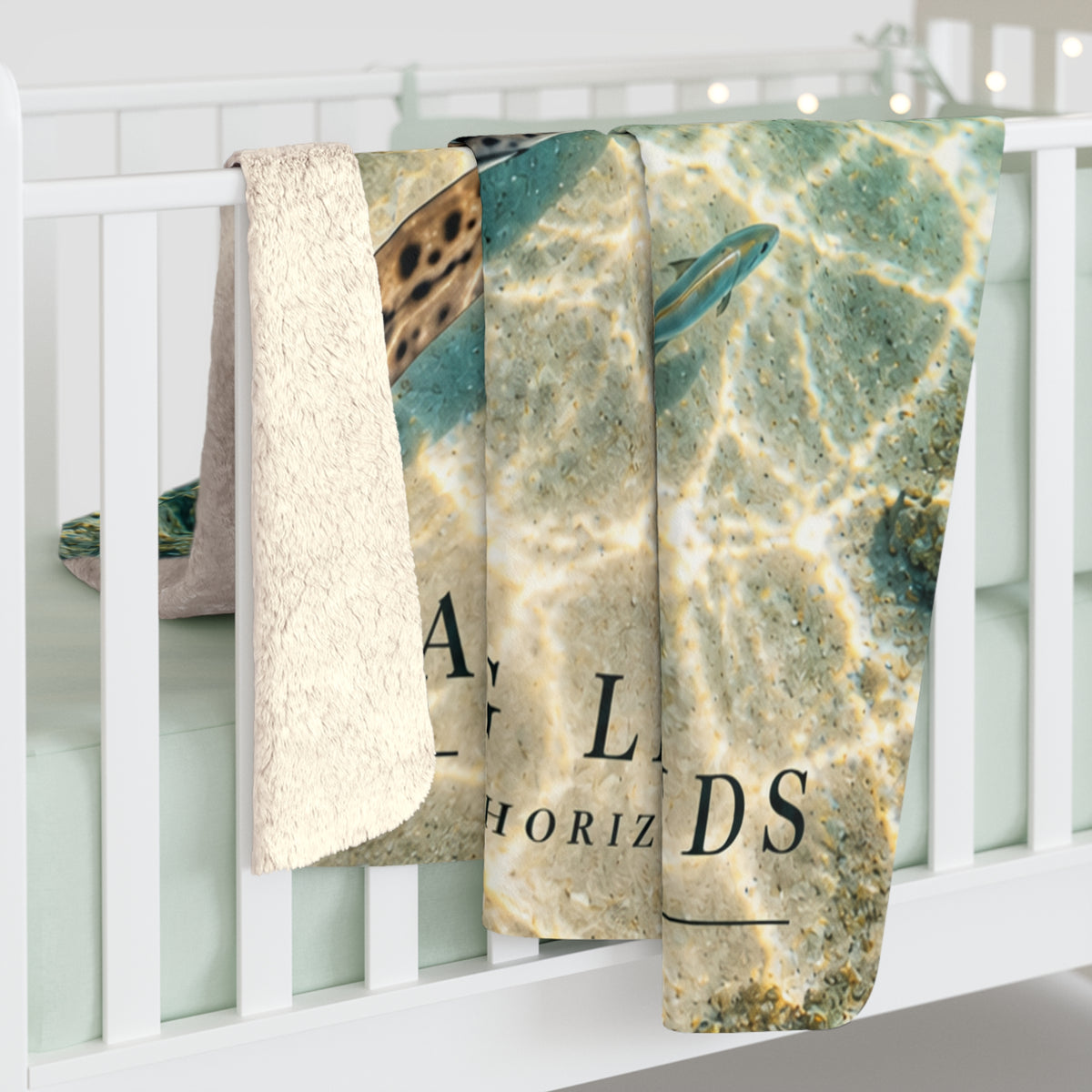 Lepoard Shark Sherpa Fleece Blanket