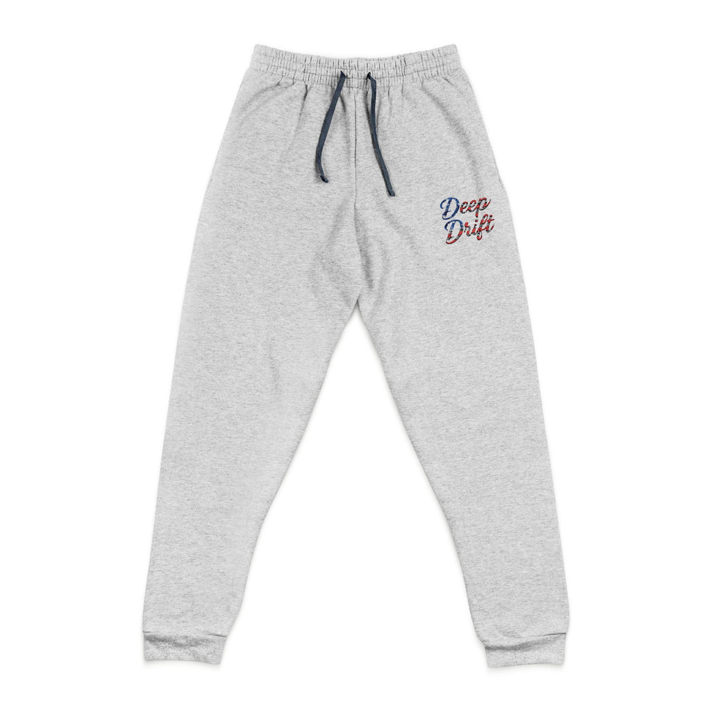 USA Deep Drift— Hooked Horizons Unisex Joggers - Soft Cozy Lounge Pants for Relaxation, Gift for Everyone, Relaxation Wear, God Is Love Apparel, Christian, Spiritual Gifts
