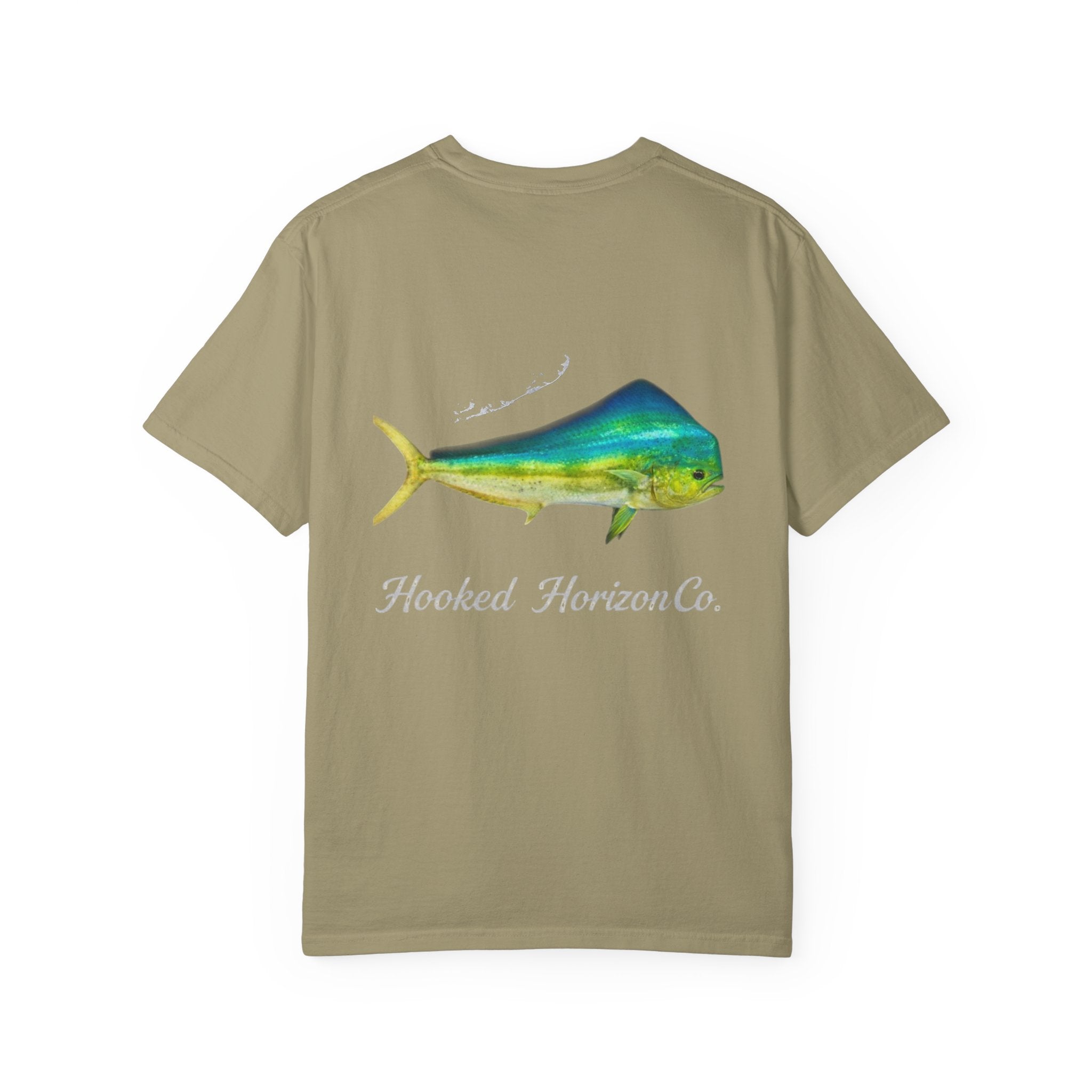 Mahi Mahi Deep Drift Fishing T-Shirt - Florida Keys Fishing Tee for Angler Lovers