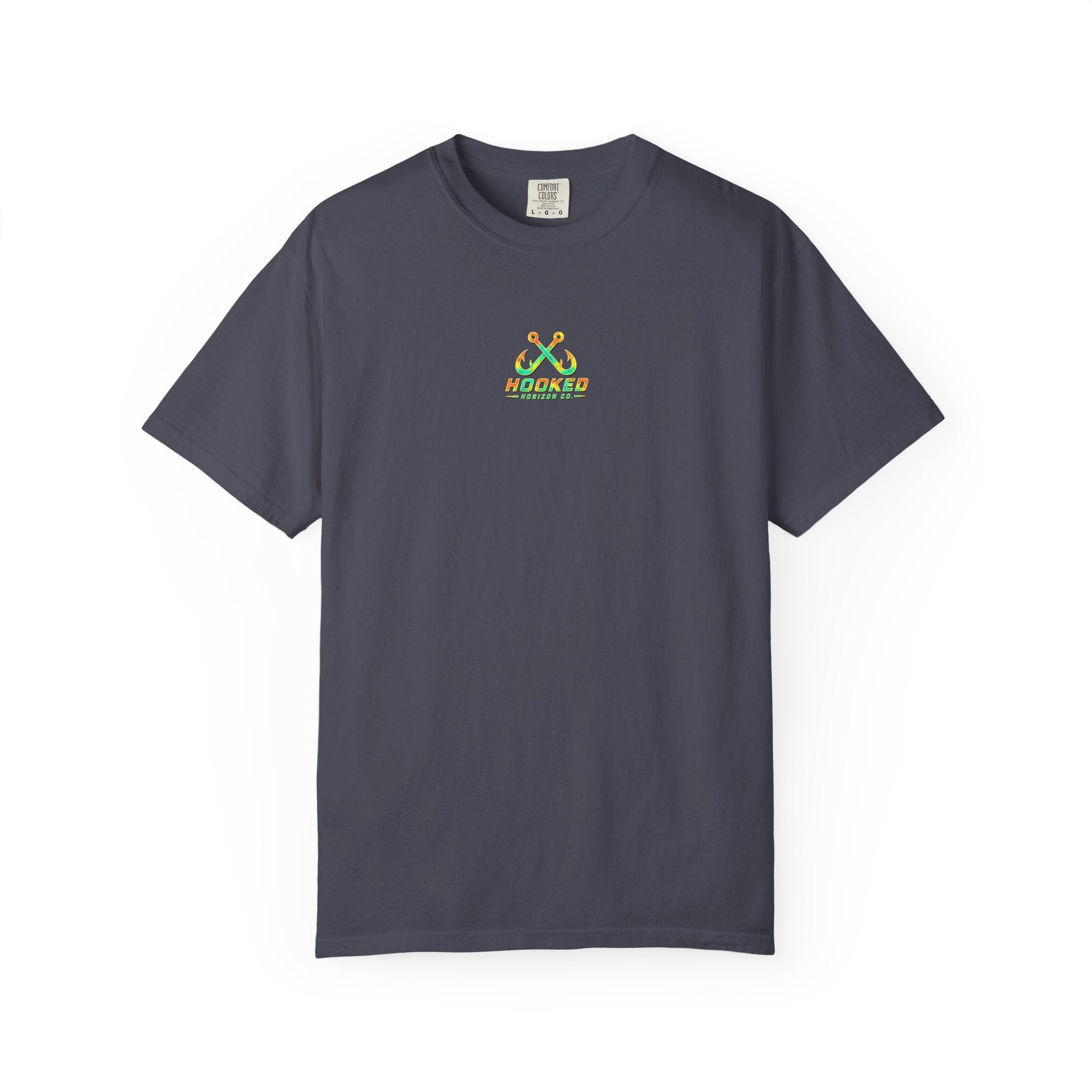 Retro 80s Tripple Fish Fishing Tee — Hooked Horizon Co.  Angler Gifts Ocean Lover Gifts