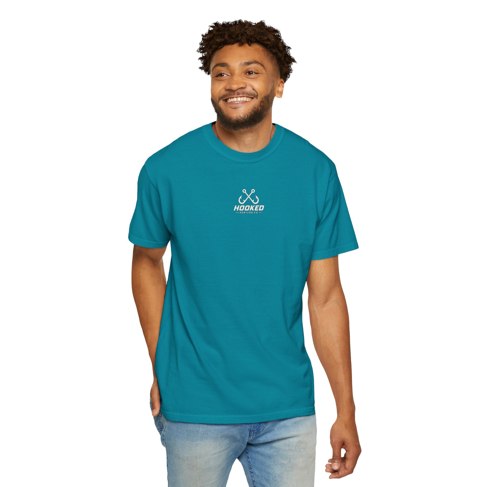 Saltwater Sea Striper Fishing Tee — Hooked Horizon Co.  Angler Gifts Ocean Lover Gifts