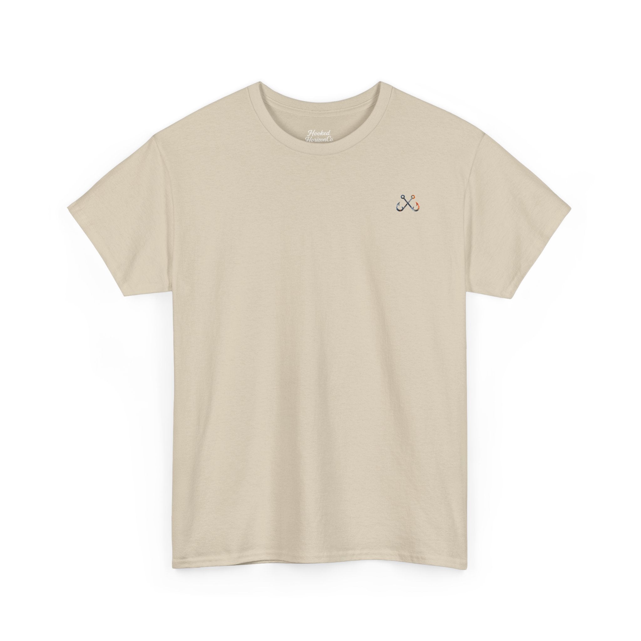 Hammer Head Hooked Horizon Co Tee—Ocean Graphic Tee — "Beloved" Ray Design