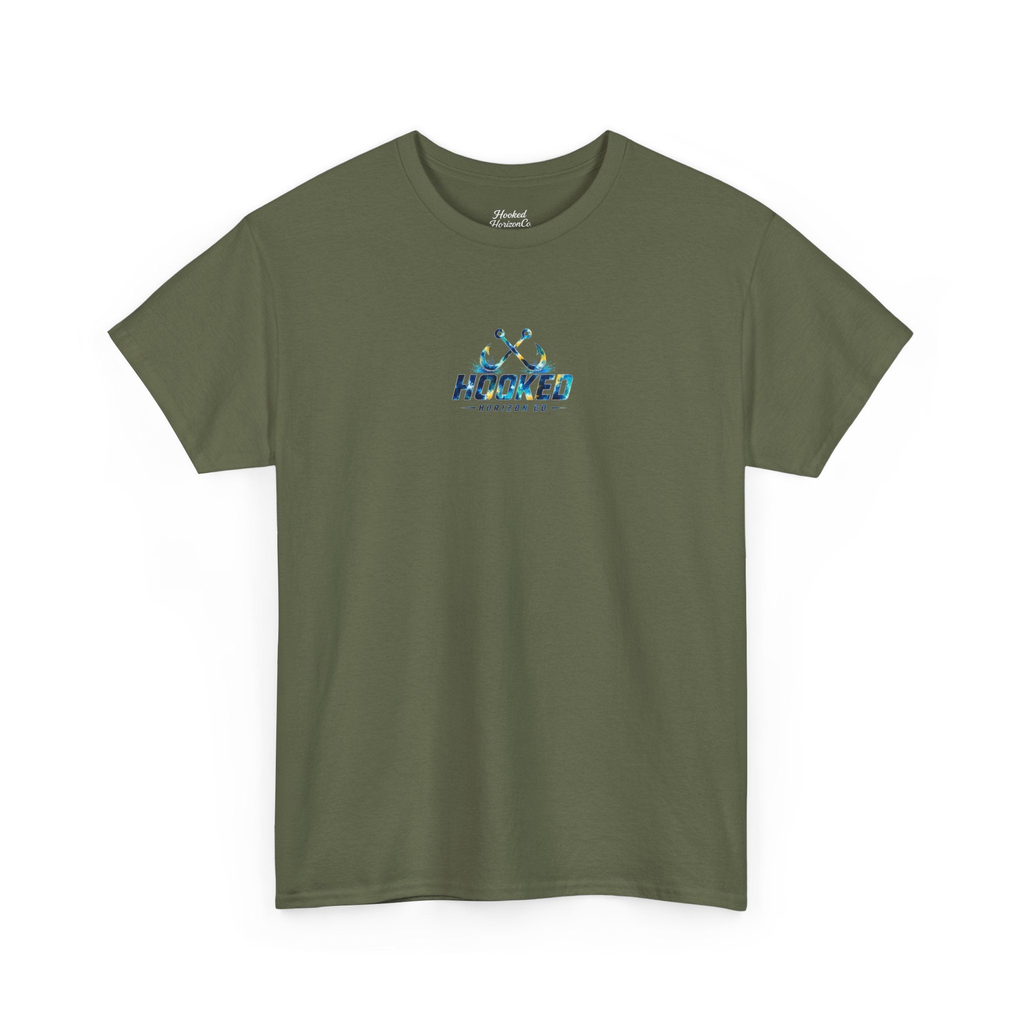 Barracuda Hooked Horizon Co Tee—Ocean Graphic Tee — "Beloved" Ray Design