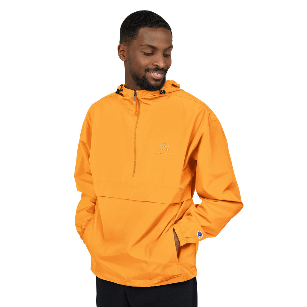 Hooked Horizon Co. Unisex Packable Anorak Jacket, Lightweight Rain Jacket, Outdoor Adventure Gear, Casual Fashion, Travel Essential, Fall Wardrobe