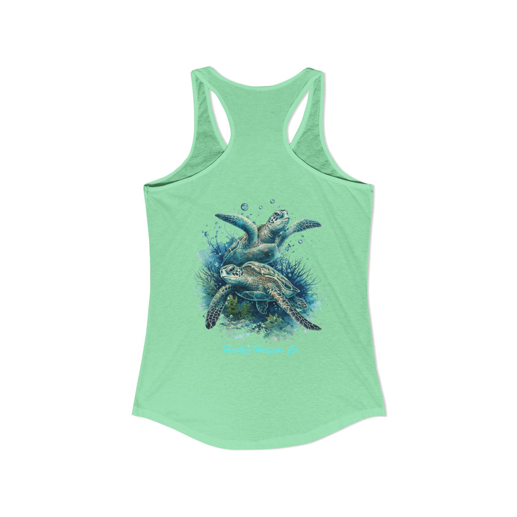 Sea Turtle Deep Drift– Hooked Horizon Co. Gifts for Ocean Lovers, Nautical Fashion, Everyday Comfort, Perfect Gift for Her