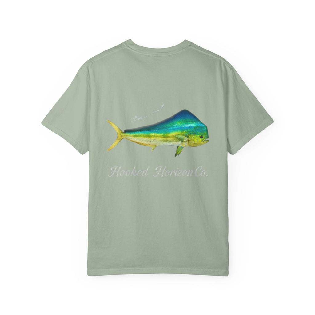 Mahi Mahi Deep Drift Fishing T-Shirt - Florida Keys Fishing Tee for Angler Lovers