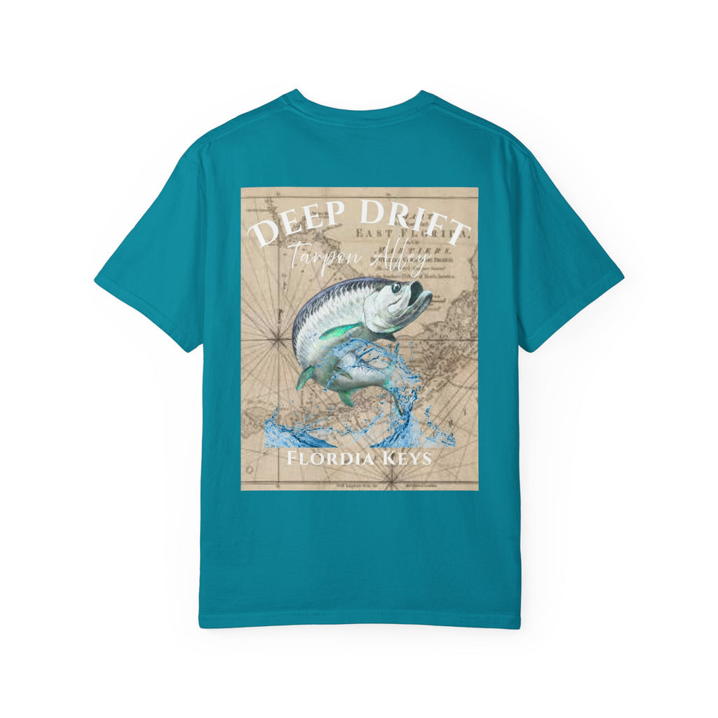 Tarpon Alley Fishing T-Shirt - Florida Keys Fishing Tee for Angler Lovers