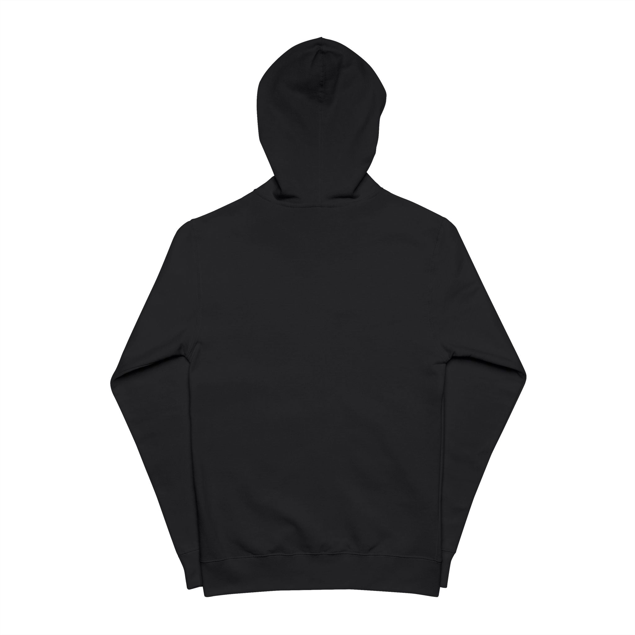 Hooked Horizon Co. Zip Hoodie — 'Wander Often' Minimal Chest Logo