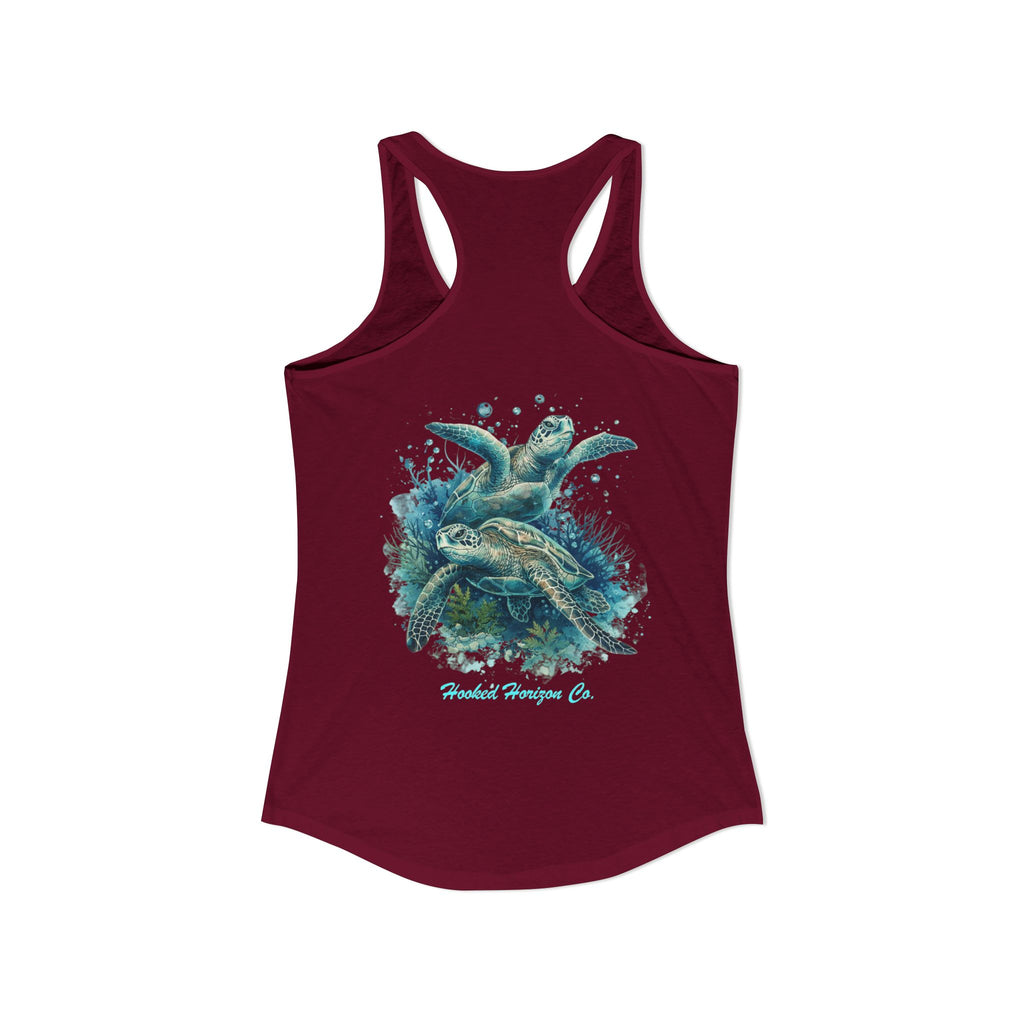 Sea Turtle Deep Drift– Hooked Horizon Co. Gifts for Ocean Lovers, Nautical Fashion, Everyday Comfort, Perfect Gift for Her