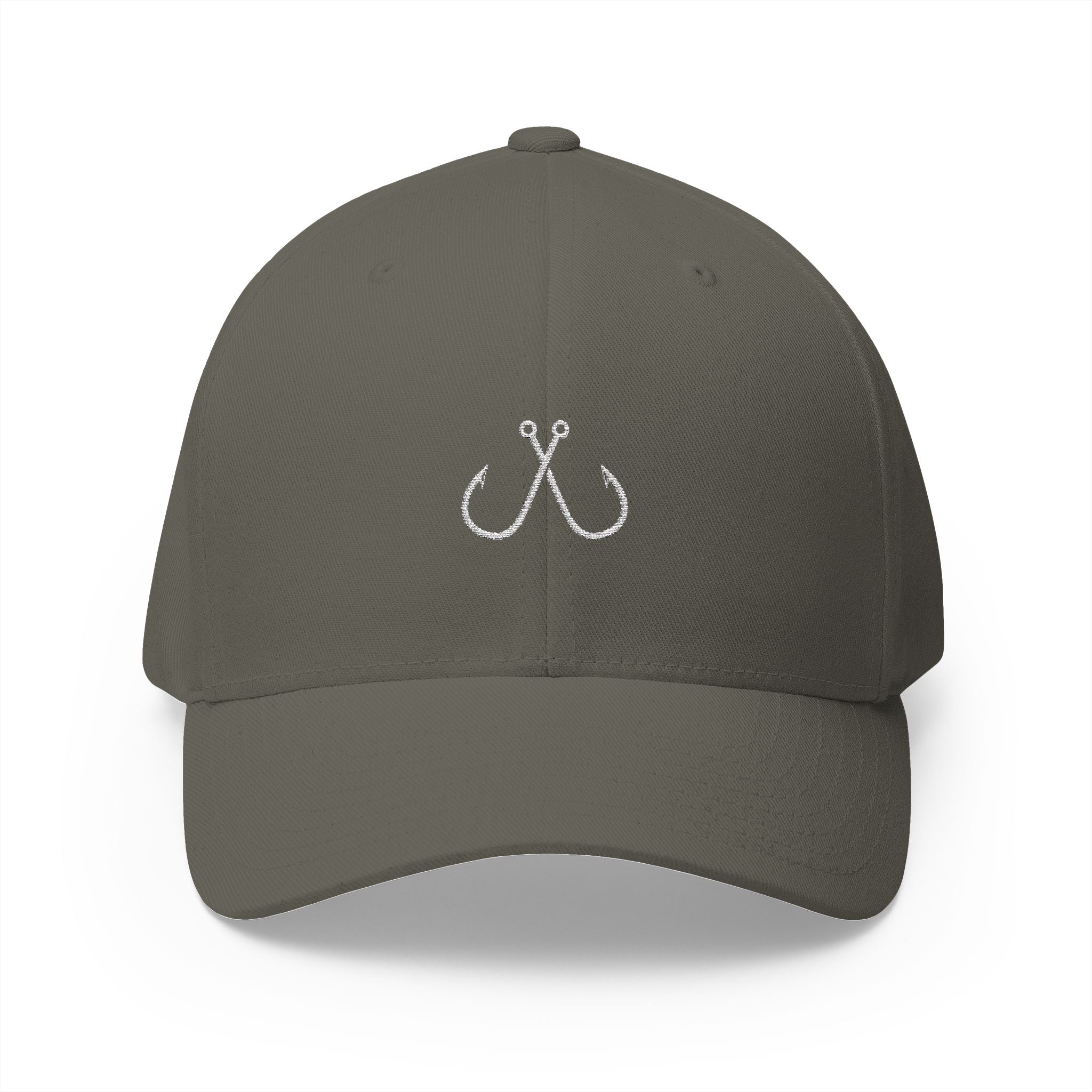 Embroidered Fishing Hooks Cap Hooked Horizon Co. — Minimal Angler Hat