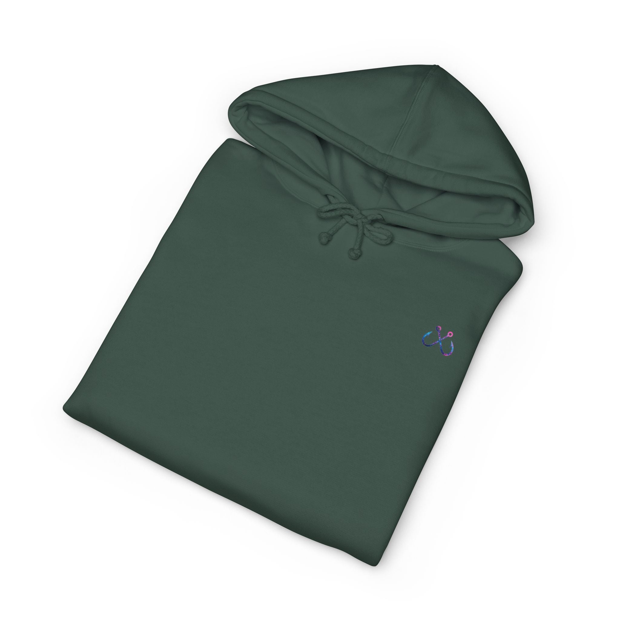 Octopus Hoodie Hooked Horizon Co. — Fishing Back Graphic Hoodie, Multiple Color Variations