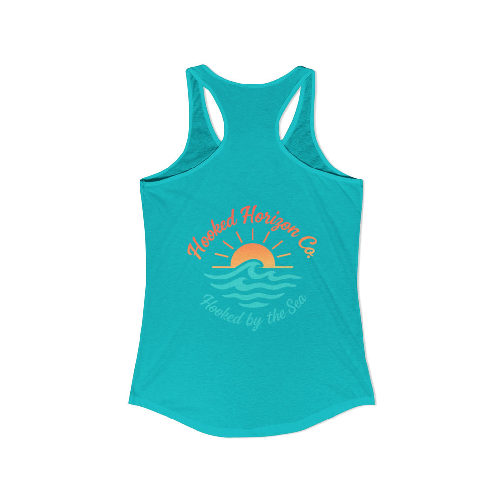 Wave & Sun Deep Drift– "Hooked By The Sea" Hooked Horizon Co. Unisex Zip Hoodie for Ocean Lovers, Nautical Fashion, Cool Weather Gear, Everyday Comfort, Perfect Gift