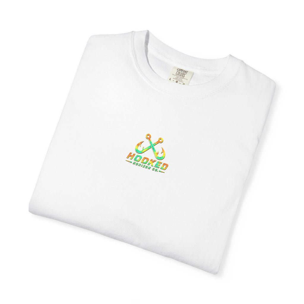 Retro 80s Tripple Fish Fishing Tee — Hooked Horizon Co.  Angler Gifts Ocean Lover Gifts