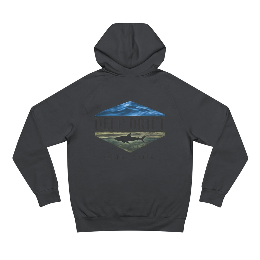 Shark Hoodie— "Deep Drift On The Water" Hooked Horizon Co. Unisex Supply Hoodie