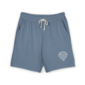 Hooked Horizon Co.  80s Inspired Fleece Sweat Shorts — Lightweight Garment-Dyed Lounge Shorts