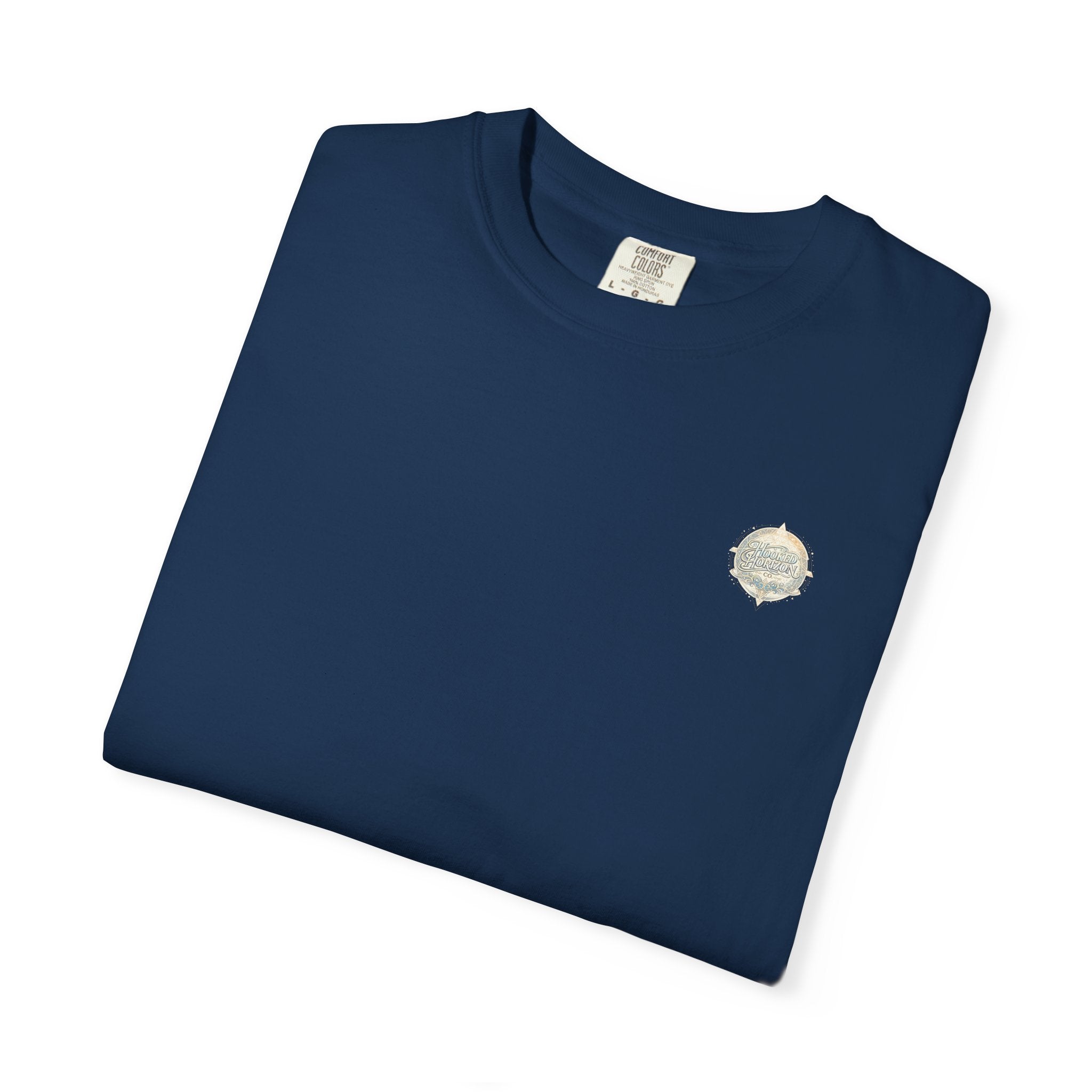 Turtle Geometric Inspiration T-Shirt - Hooked Horizon Co. Fishing Tee for Angler Lovers