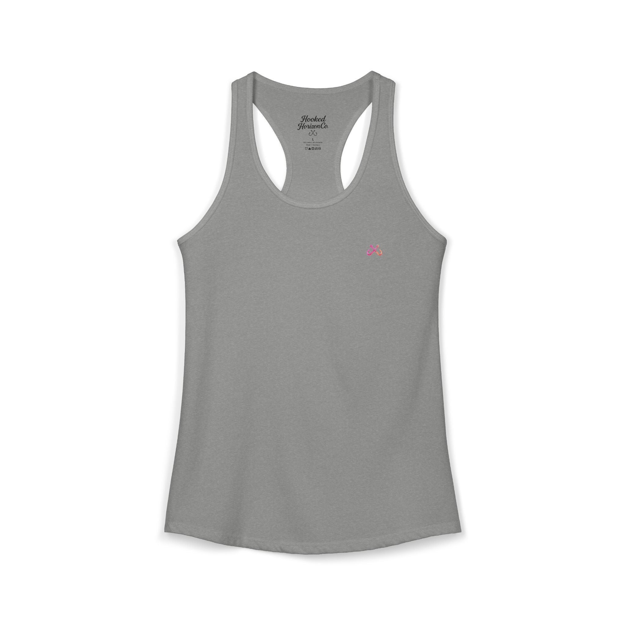 Pink Sunset Hooked Horizon Co. Tank– Gifts for Ocean Lovers, Nautical Fashion, Everyday Comfort, Perfect Gift for Her
