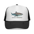 Bull Shark Trucker Cap — 'Chasing Legends' Fishing Hooks Logo