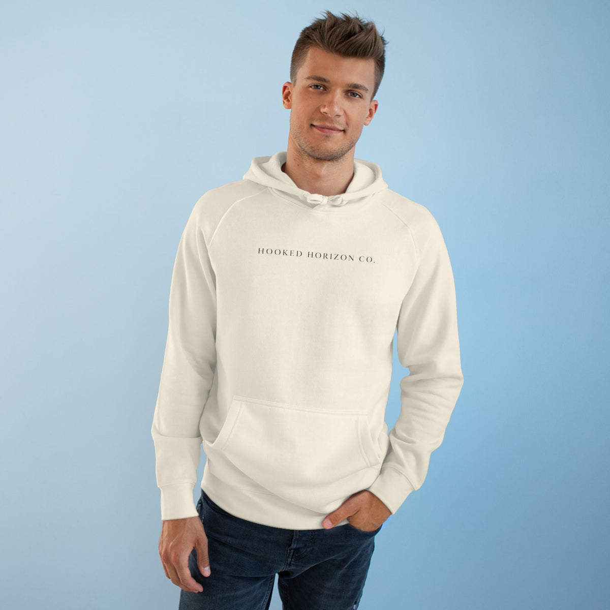 Shark Hoodie— "Deep Drift On The Water" Hooked Horizon Co. Unisex Supply Hoodie