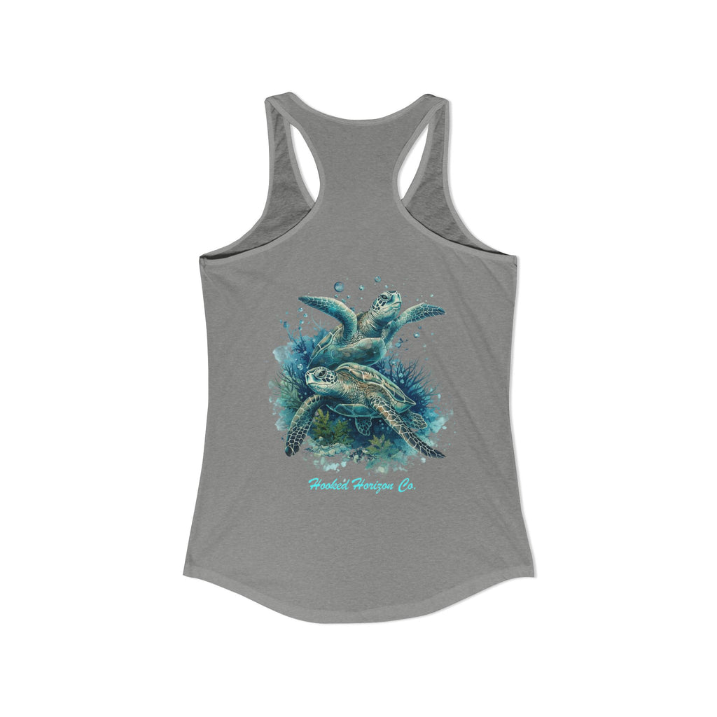 Sea Turtle Deep Drift– Hooked Horizon Co. Gifts for Ocean Lovers, Nautical Fashion, Everyday Comfort, Perfect Gift for Her
