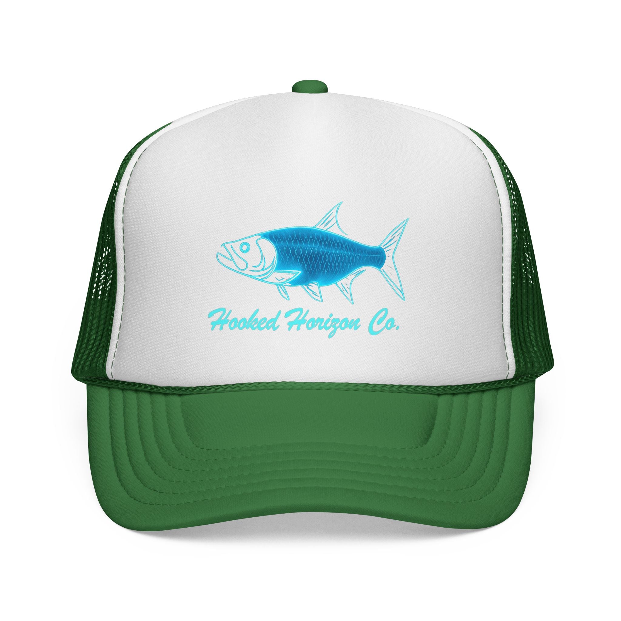 Tarpon Alley Trucker Cap — 'Chasing Legends' Fishing Hooks Logo