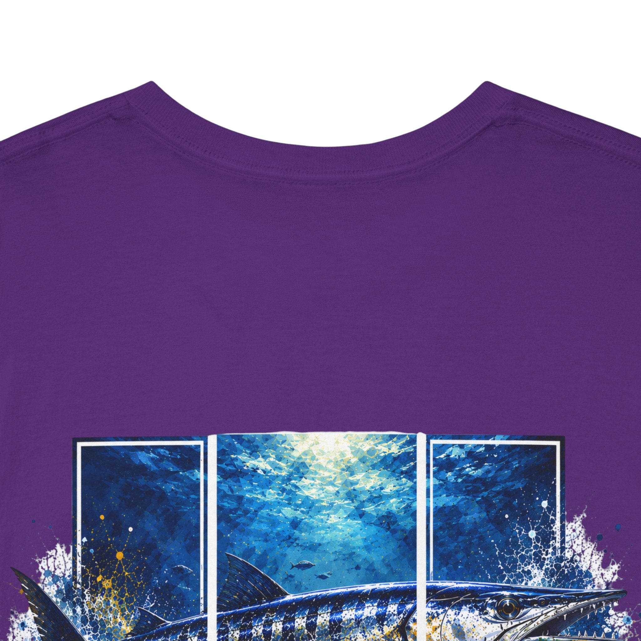 Barracuda Hooked Horizon Co Tee—Ocean Graphic Tee — "Beloved" Ray Design