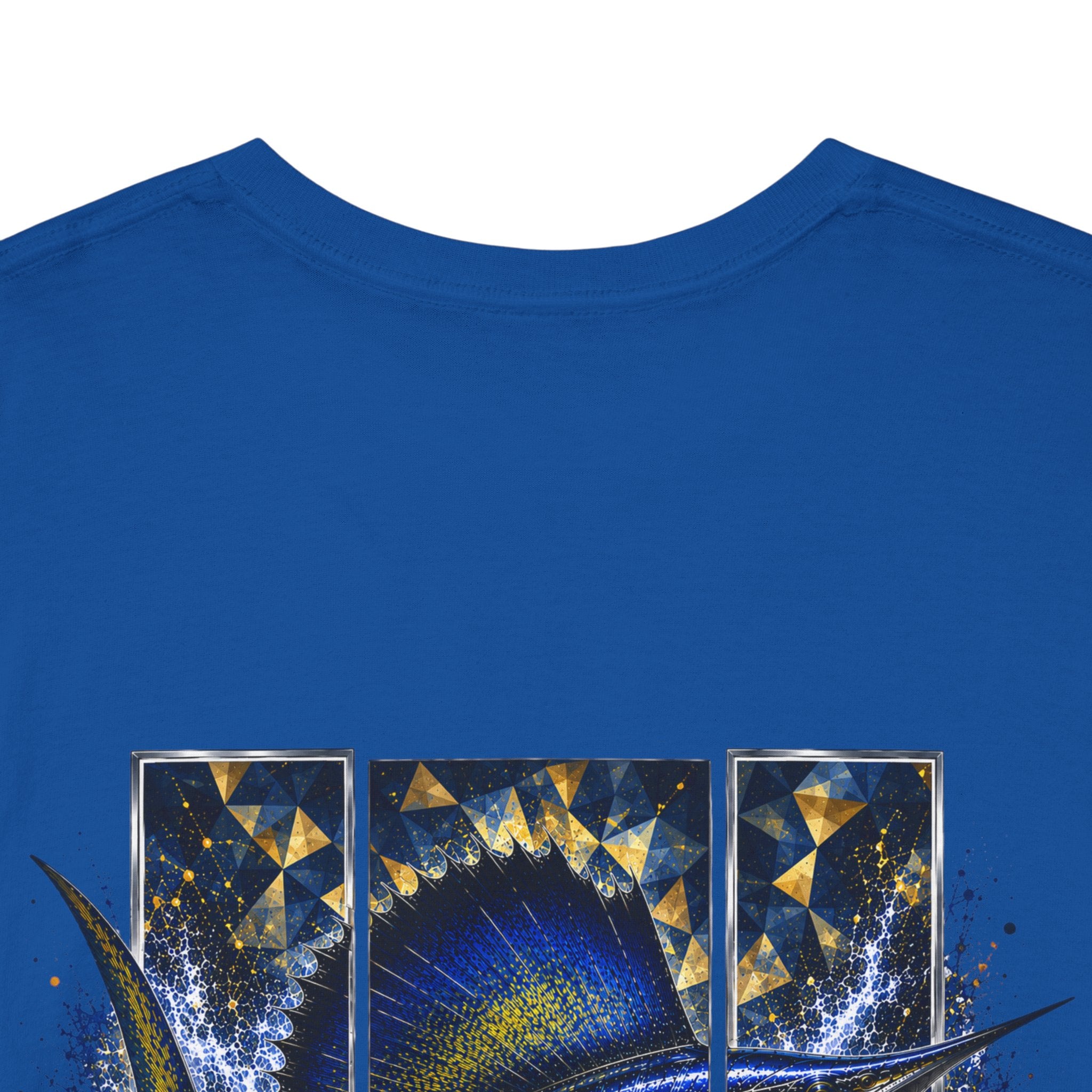 Sail Fish Hooked Horizon Co Tee—Ocean Graphic Tee — "Beloved" Ray Design