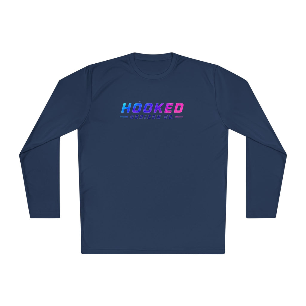 Moisture Wicking Classic Logo Shark Tee —Horizon Co. Anchors Long Sleeve Tee — Lightweight Fishing Shirt