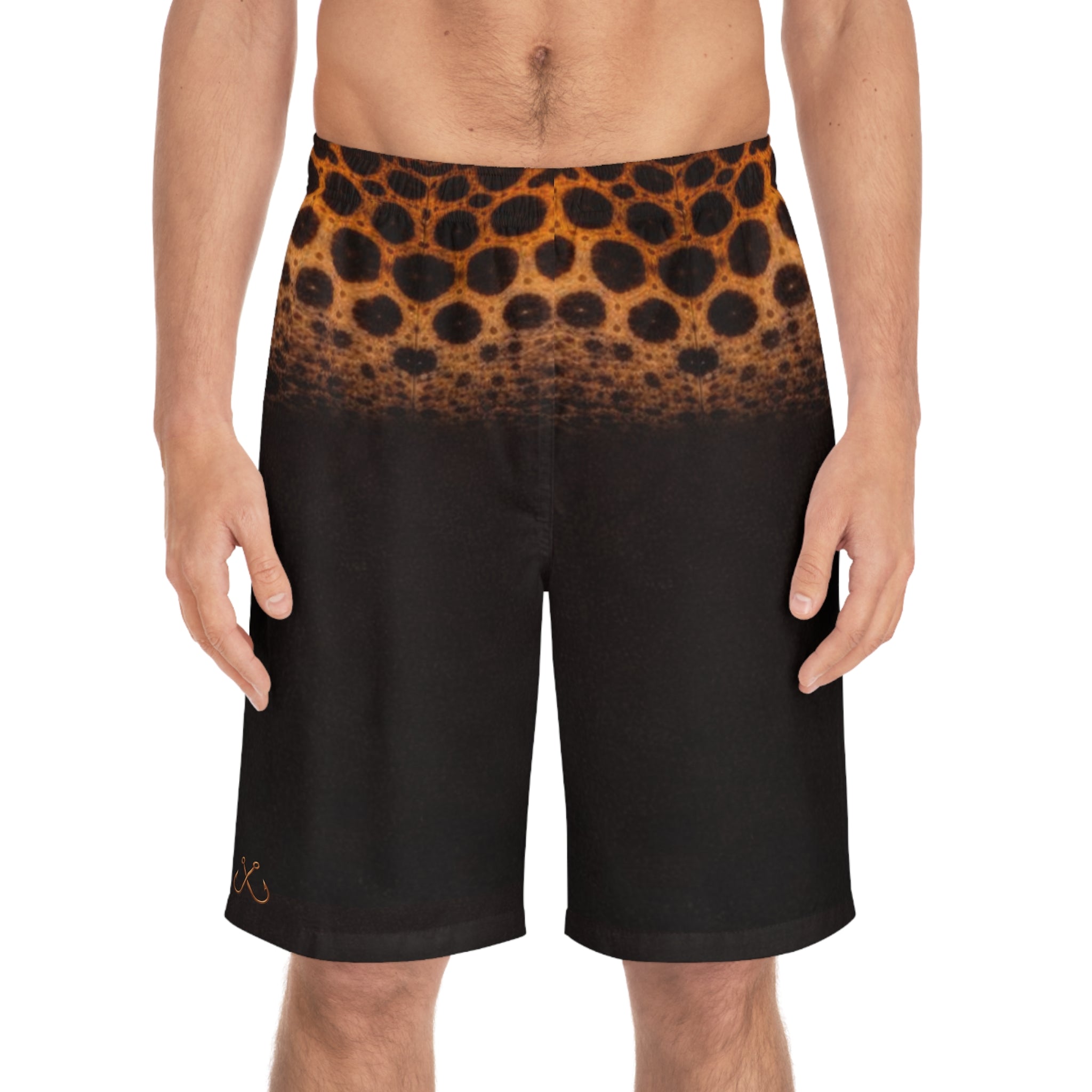 Leopard Shark Ocean-Inspired Board Shorts, Swimwear for Beach Days, Summer Vacations, Pool Parties, Surfing Attire, Water Sports