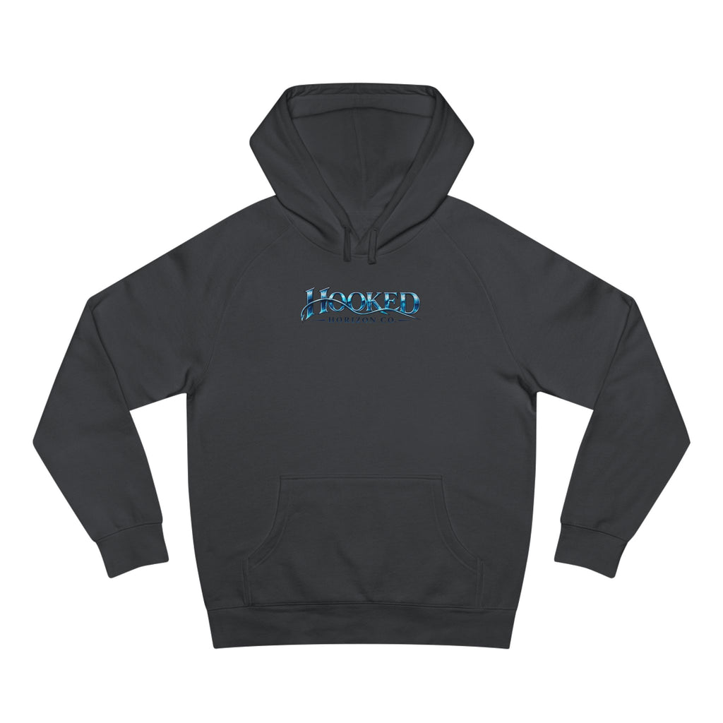 Fishing Boat " Chasing Legends Not Trends "Hooked Horizon Co. Unisex Supply Hoodie