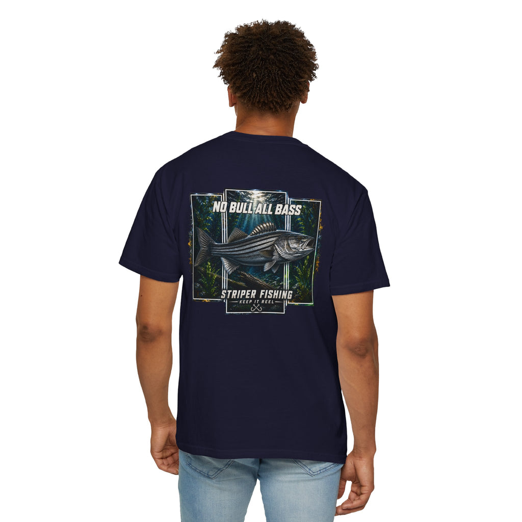 Saltwater Sea Striper Fishing Tee — Hooked Horizon Co.  Angler Gifts Ocean Lover Gifts