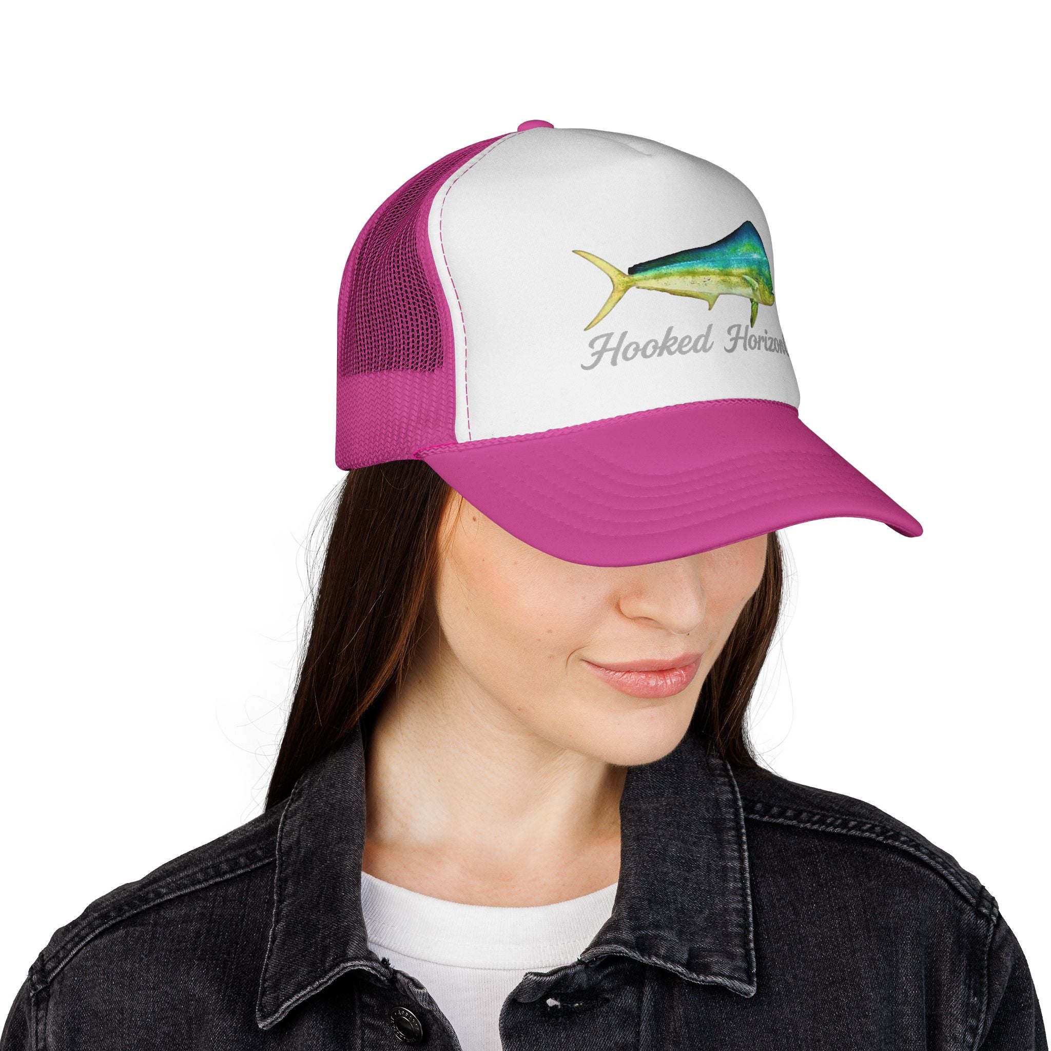 Mahi Mahi Trucker Cap — Fishing & Beach Hat