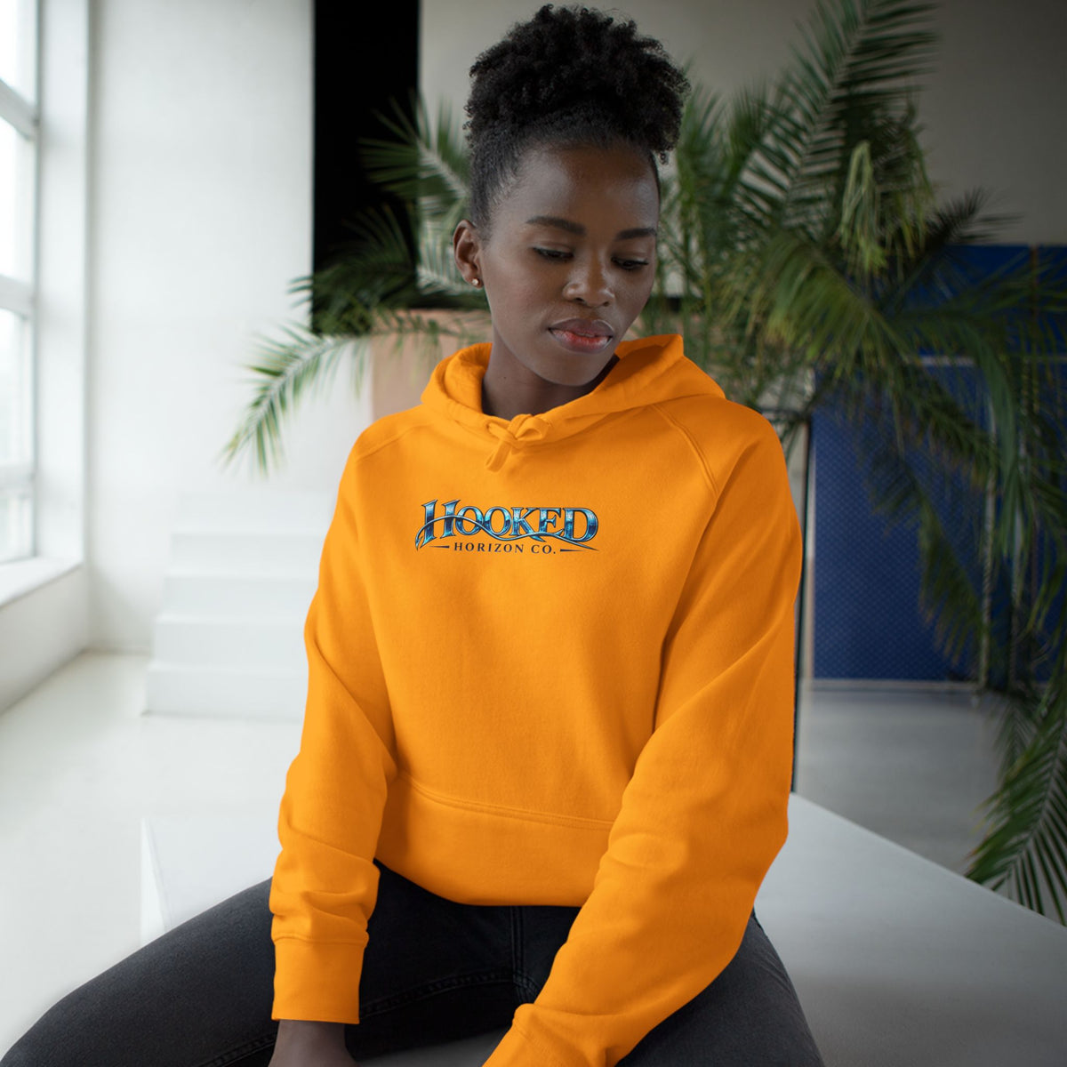 Fishing Boat " Chasing Legends Not Trends "Hooked Horizon Co. Unisex Supply Hoodie