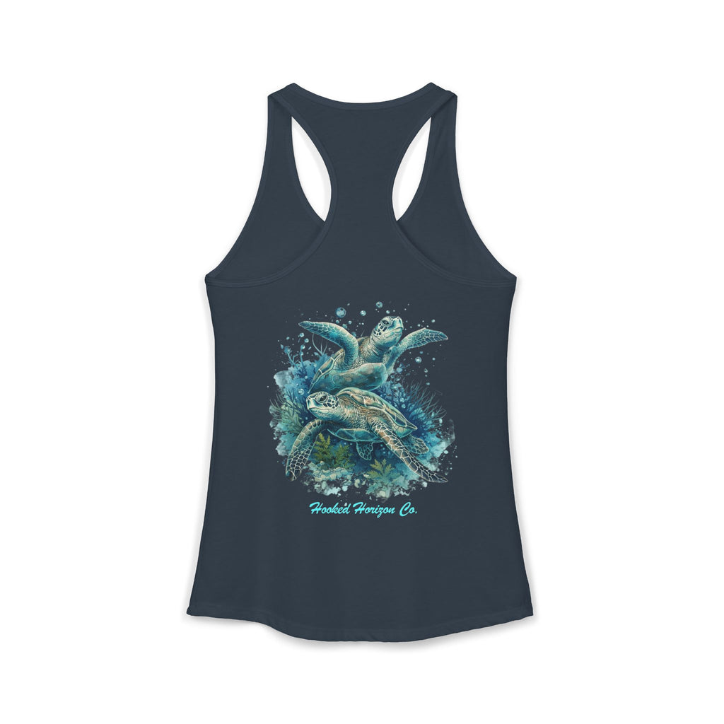 Sea Turtle Deep Drift– Hooked Horizon Co. Gifts for Ocean Lovers, Nautical Fashion, Everyday Comfort, Perfect Gift for Her
