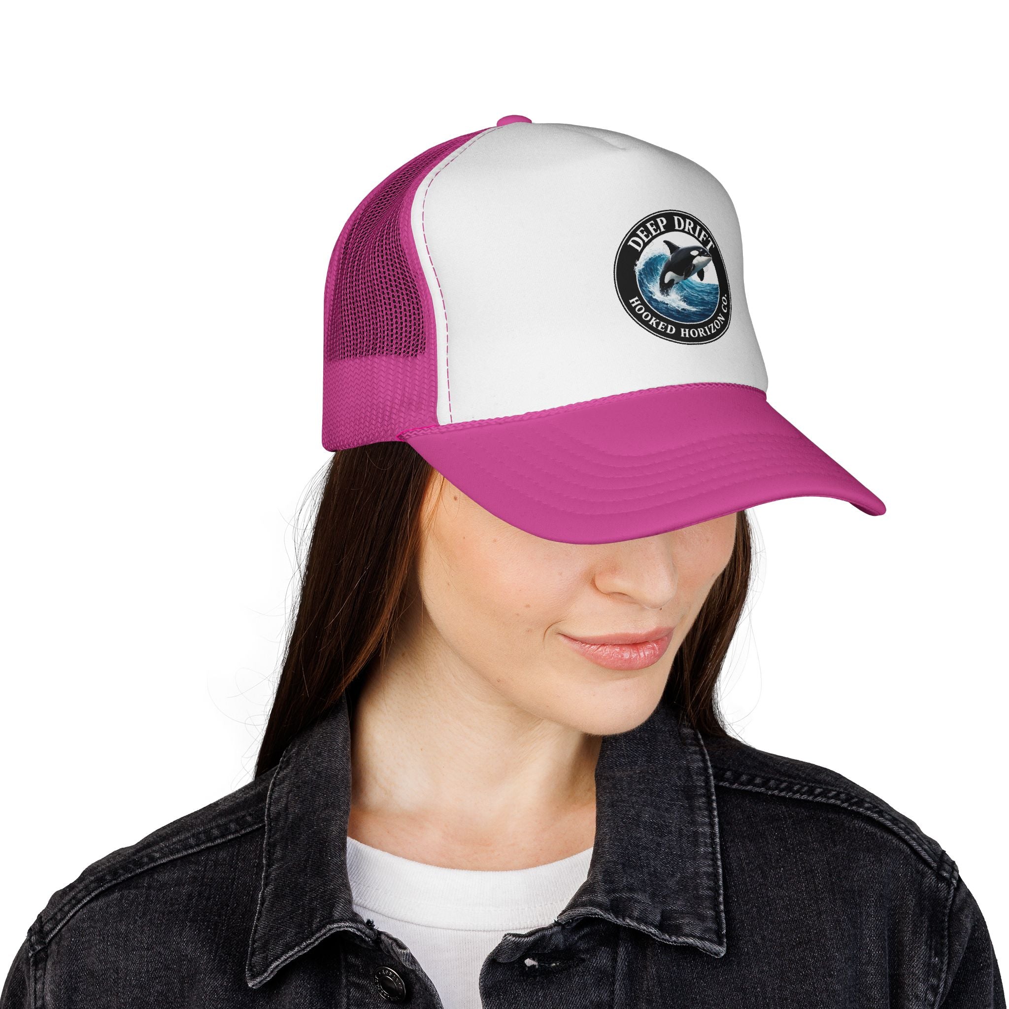 Orca Trucker Cap — Outdoor & Beach Hat Ocean Conservation Gifts For Him & Her